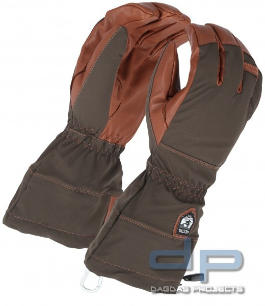 Hestra Hunter&#039;s Gauntlet CZone (Winter Jagd- Handschuhe) in braun