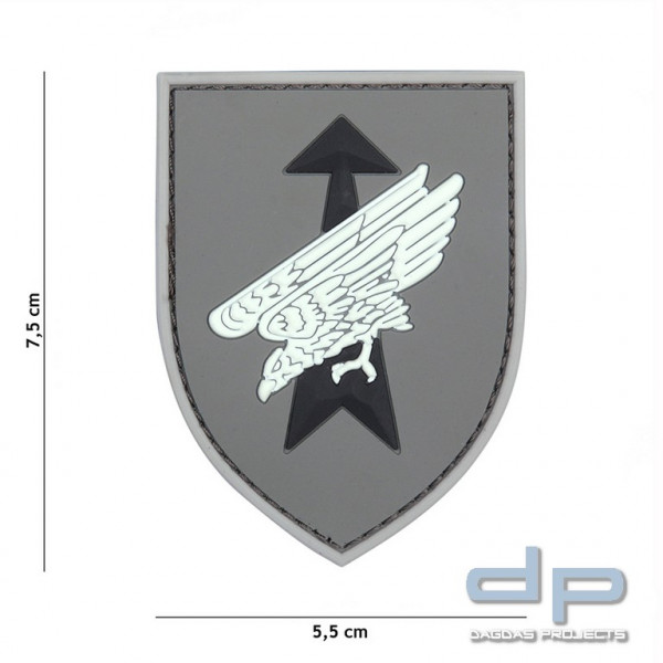 Emblem 3D PVC Deutsche Special Forces grau