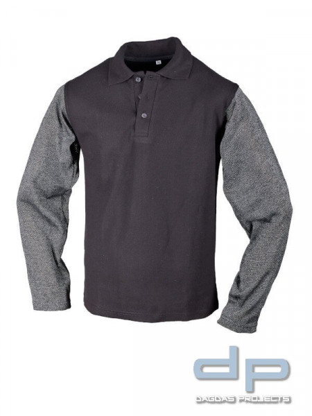 Langarm Poloshirt Schnittschutz 5