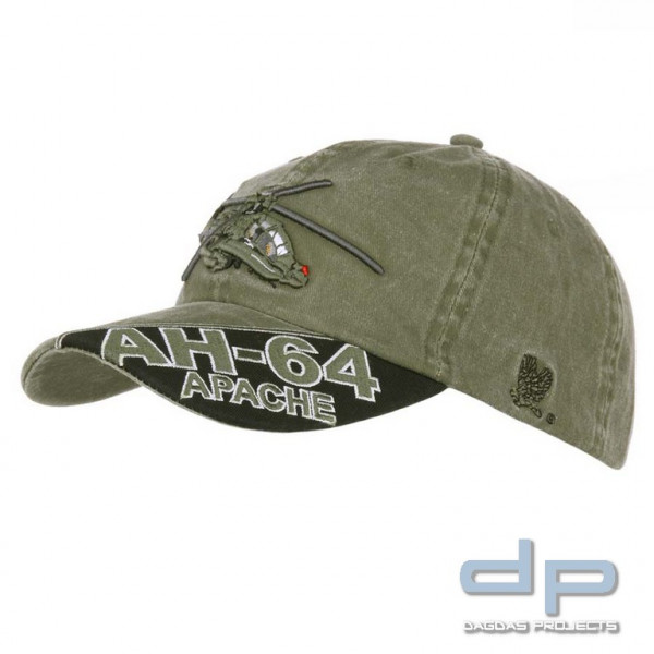 Baseball Cap AH-64 Apache Stone washed