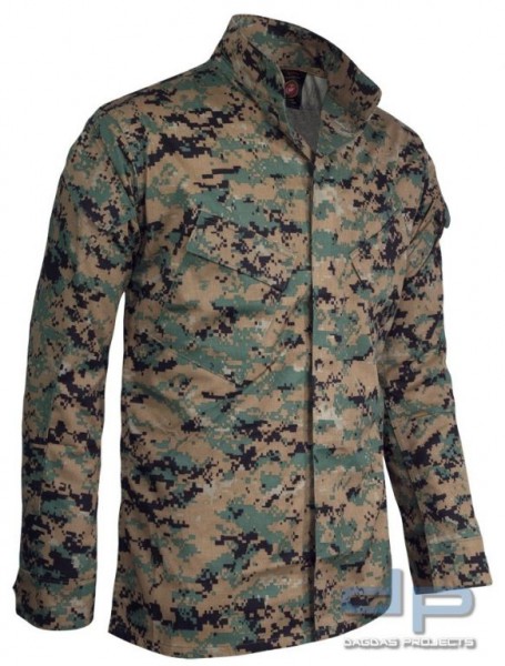 GI USMC Marpart Shirt Original Woodland Digital