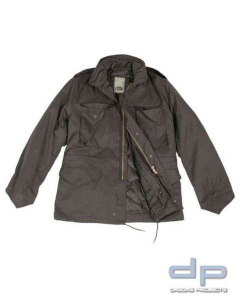 US Style Feldjacke M65 mit Futter schwarz