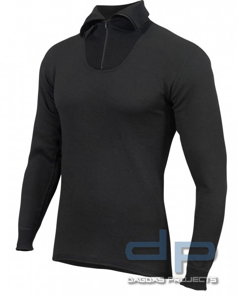 ACLIMA HERREN WARMWOOL POLO MIT ZIP