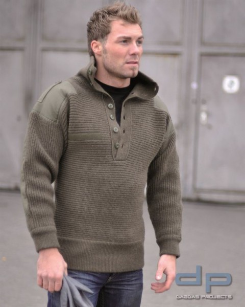 OESTERR.ALPIN PULLOVER WOLLE OLIV