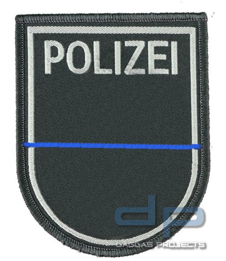 Klett Polizei textil Patches Bundespolizei