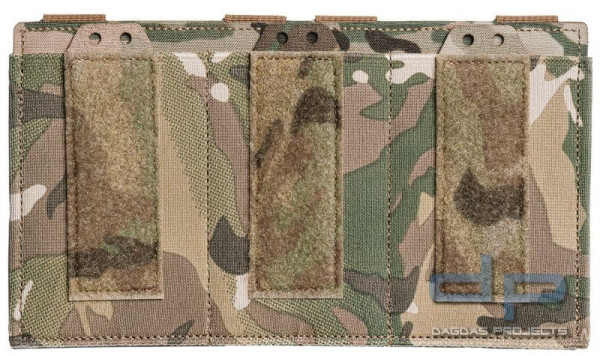 Spiritus Systems - Triple Elastic Mag Pouch 5.56 Multicam