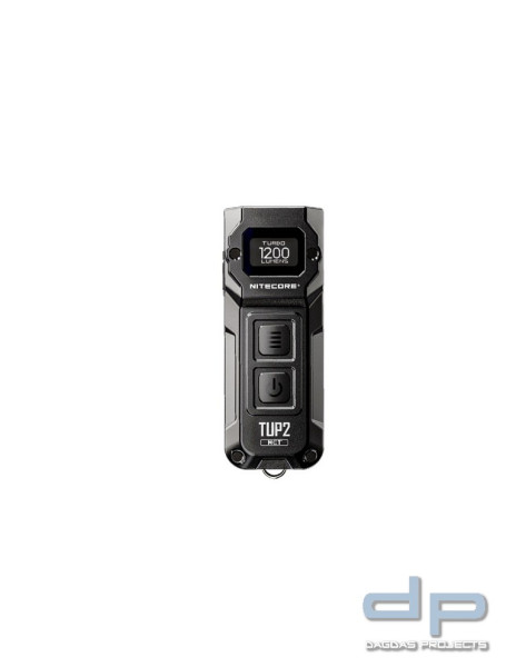 NiteCore® TUP2 Kompakte High-End Mini-Taschenlampe, integr. Akku, USB-C in verschiedenen Farben