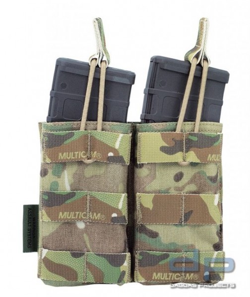 Warrior Double Mag Pouch Multicam M4/AR15