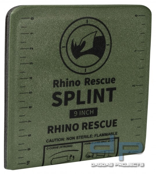 RHINO RESCUE SPLINT UNIVERSALSCHIENE 9 INCH OLIV