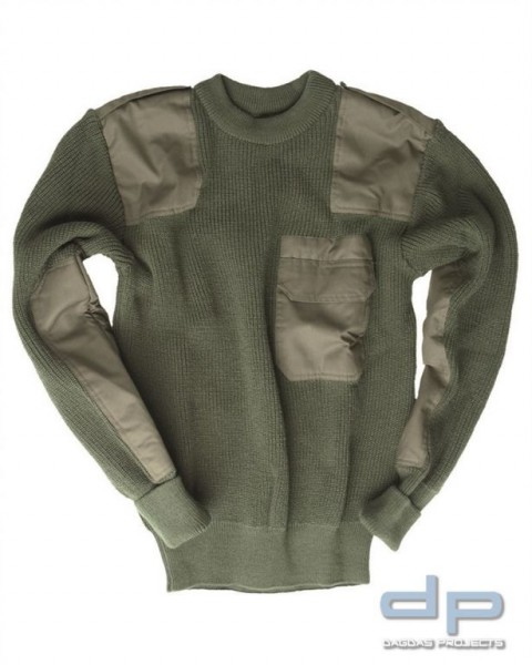 Pullover BW Acryl oliv VPE 2