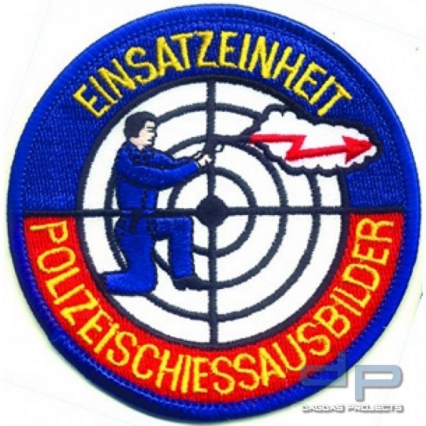 Stoffaufnäher - Einsatzeinheit - Polizeischießausbilder