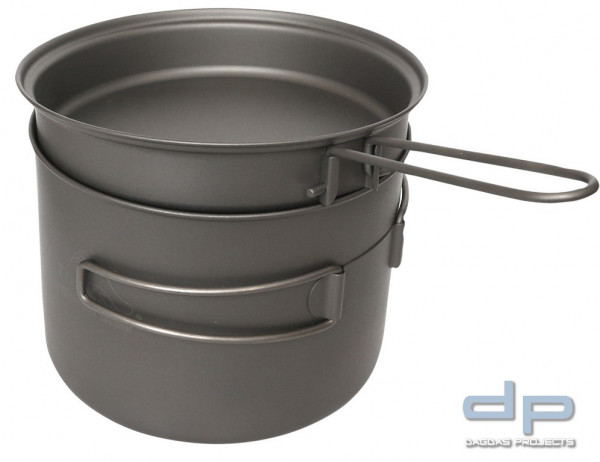 Toaks Titanium Pot 1600 ml mit Pfanne