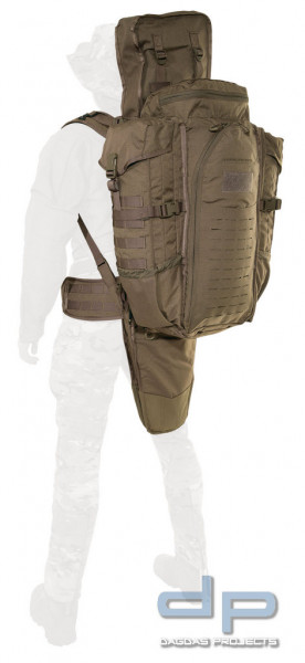 EBERLESTOCK PHANTOM SNIPER PACK in Steingrauoliv und Coyote