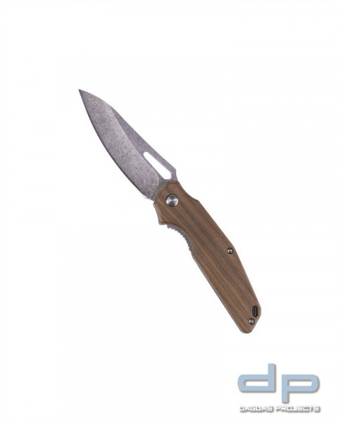 EINHANDMESSER WOOD M.STAHLKLINGE VPE 2