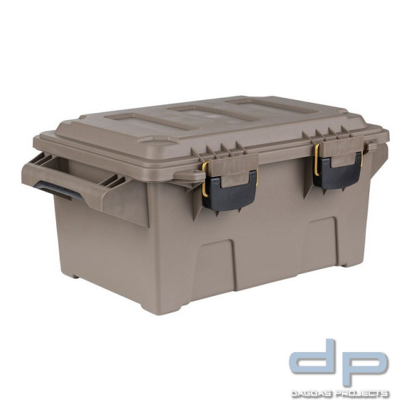 Kunststoff-Munitions-/Verwendungsbox kompakt in Grün und Dark Earth