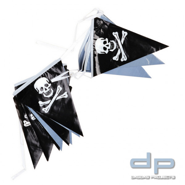 Piraten Flaggenband klein