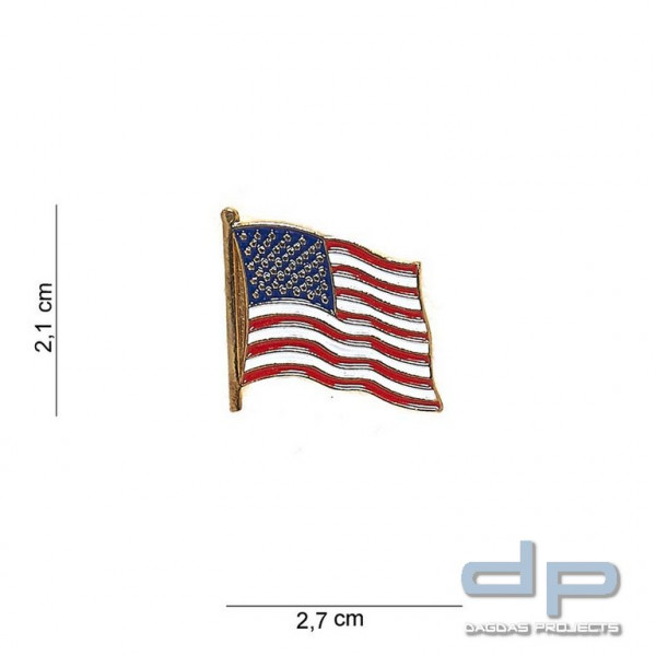 Emblem USA Flagge Medium