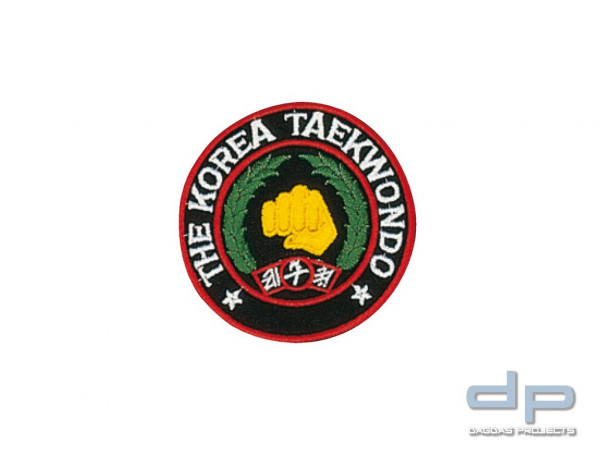 Stickabzeichen koreanisches Taekwondo-Zeichen