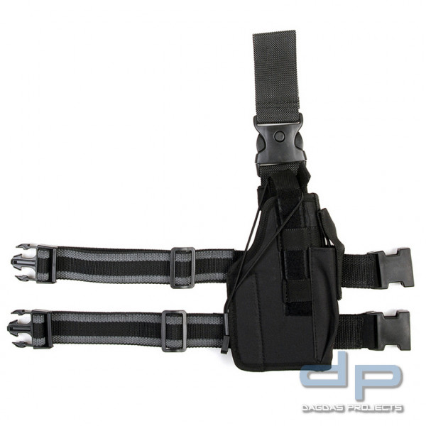 Goldmiky Tactical Beinholster – Verdecktes Pistolenholster Atmungsaktiv Mit Magazintasche Für Rechtshänder