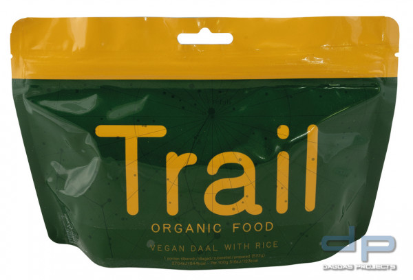 TRAIL ORGANIC FOOD VEGAN DAAL MIT REIS