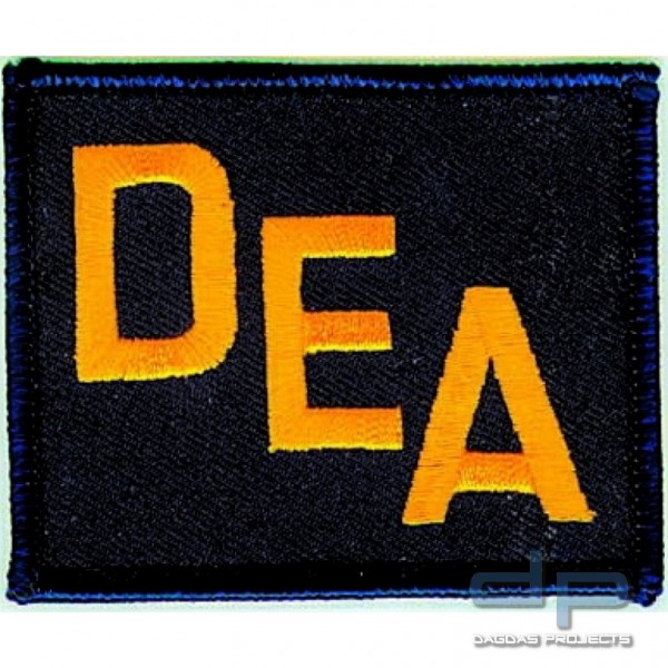 Stoffaufnäher - DEA (Drug Enforcement Agency)
