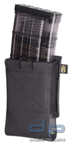 HSG - EP-R Elastic Rifle Mag Pouch MOLLE in Dunkeloliv und Schwarz