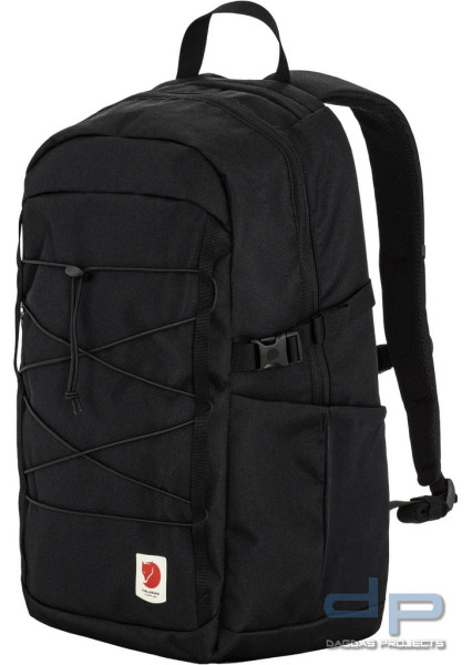 Fjällräven - Skule 24 (robuster Rucksack) in Schwarz und Dunkeloliv