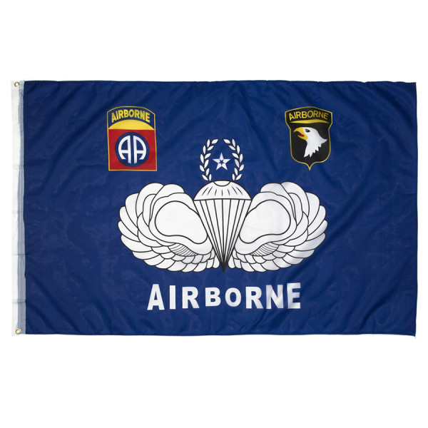 Flagge Airborne Emblem blau