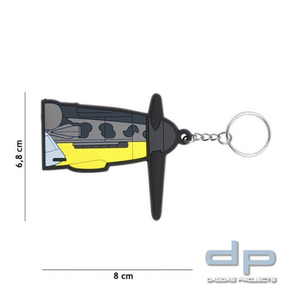 Schlüsselanhänger 3D PVC BF-109 Messerschmitt #109