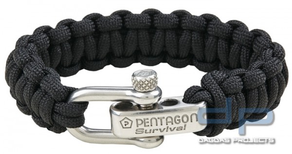 Pentagon Tactical Survival Bracelet Armband verschiedene Farben