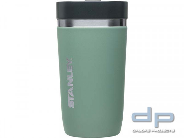 Stanley GO SERIES TUMBLER-Trinkbecher, grau-grün dunkle CERAMIVAC-Beschichtung