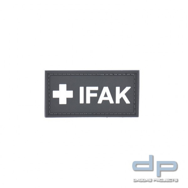 Klettabzeichen IFAK S - gummiert (70 x 35 mm)
