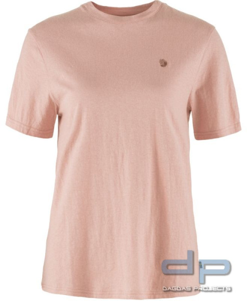 Fjällräven Hemp Blend T-Shirt W (Frauen Shirt), Farbe: Rosa