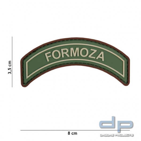 Emblem 3D PVC Formoza grün