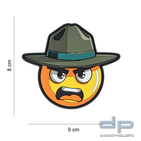 Emblem 3D PVC Drill Sergeant