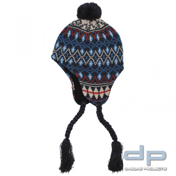 Mütze &quot;Peru Callao&quot;, mit Fleece, blau