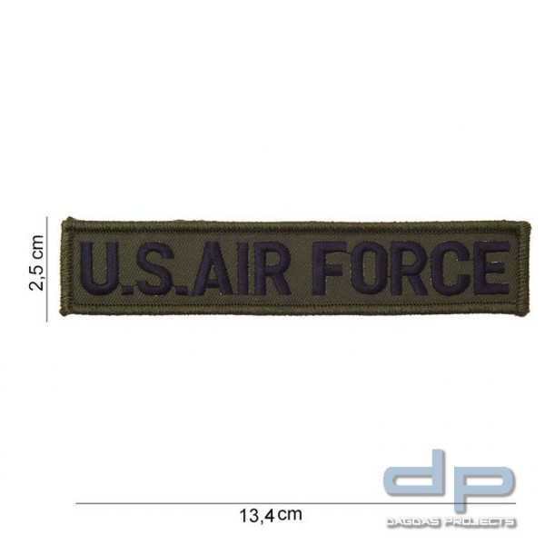 Emblem Stoff US Air Force (streifen)