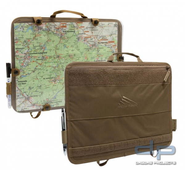 BATTLE BOARD SWIFT MOLLE KARTENBRETT LARGE Coyote