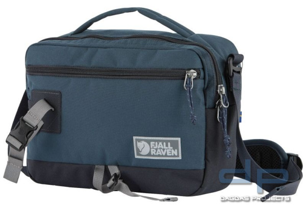 Fjällräven Vardag Shoulder Bag 6 (Umhängetasche) in dunkelgrau und navy