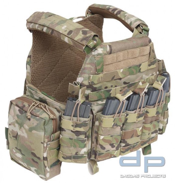 Warrior Elite Ops DCS Plattenträger in DA 5,56 Konfiguration Multicam