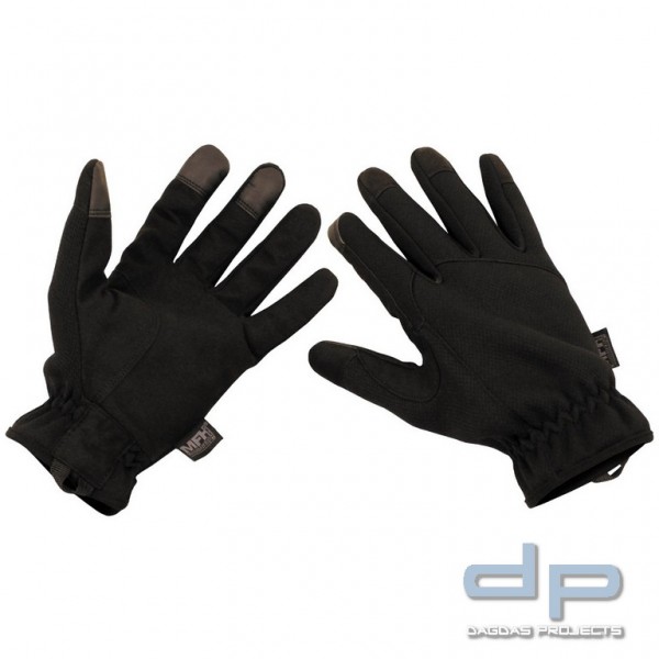 Fingerhandschuhe, schwarz, "Lightweight"