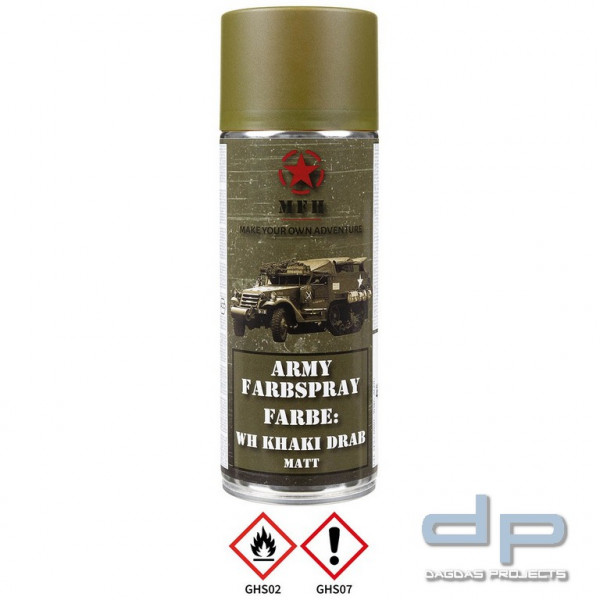 Army Farbspray, WH KHAKI DRAB, matt, 400 ml