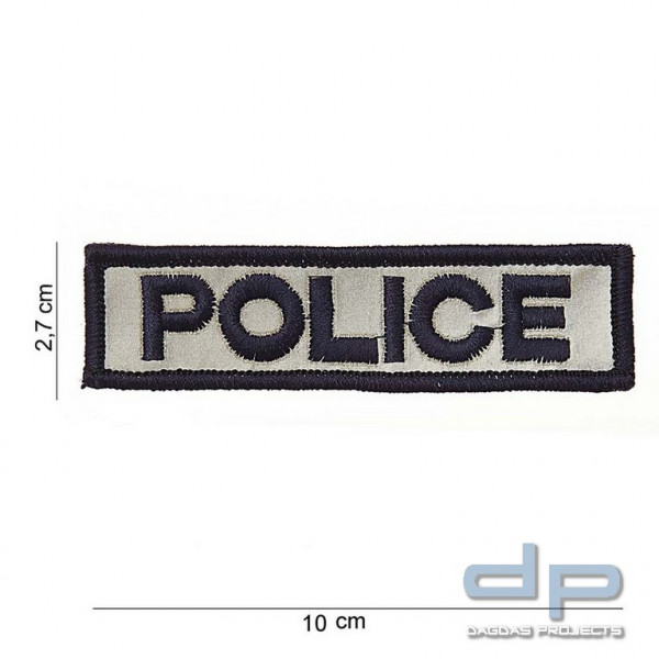 Emblem Stoff Police