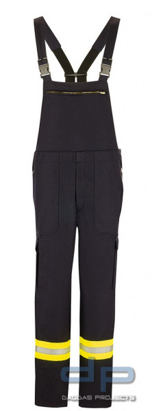 Latzhose Modell Perception 50 % Aramid,45% Viskose FR 5% Antistatik EN ISO 11612 Größe K60