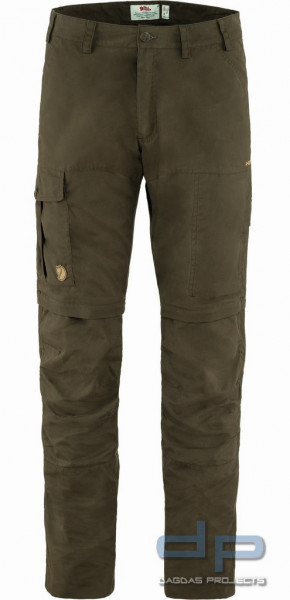 FJÄLLRÄVEN KARL PRO ZIP-OFF TROUSERS DUNKELOLIV