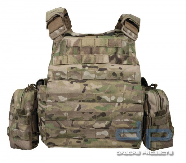 WARRIOR DCS M4 5.56MM PLATE CARRIER MULTICAM PLATTENTRÄGER