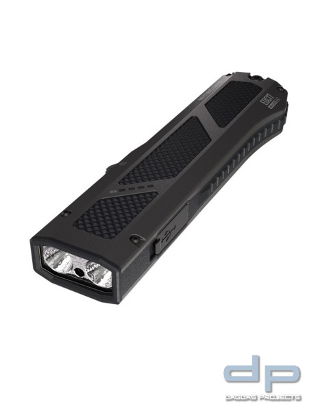 NiteCore® EDC17 flache Taschenlampe, integriertem Akku, USB-C, UV, grüner Laser