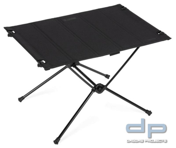Helinox - Table One Hard Top Blackout Edition Campingtisch, Größe: M, Schwarz