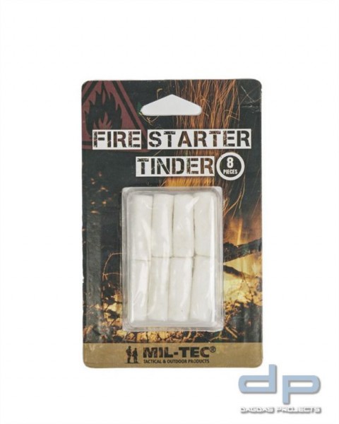 FIRE STARTER TINDER (8 STÜCK) 24 Stück