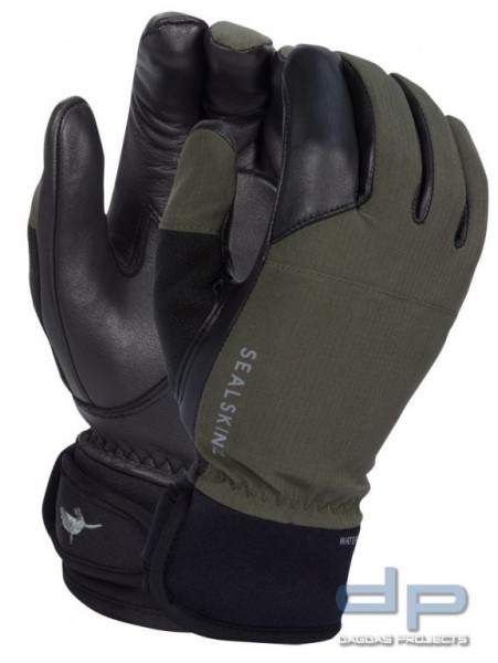 Schiesshandschuhe SealSkinz Hunting Gloves Oliv